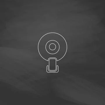 Web camera computer symbol 스톡 일러스트