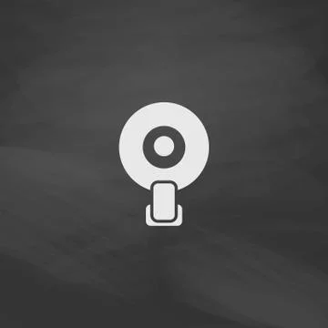 Web camera computer symbol Stock Illustration