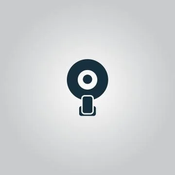 Web camera icon 스톡 일러스트