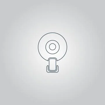Web camera icon 스톡 일러스트