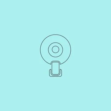Web camera icon Stockillustratie