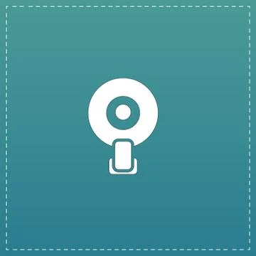 Web camera icon Stock Illustration