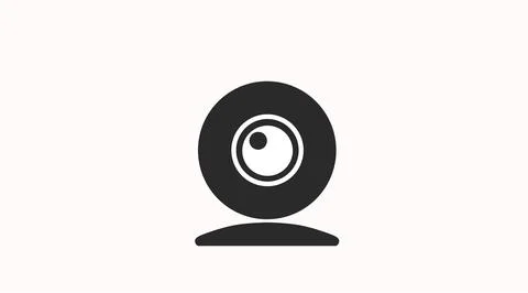 Web camera icon. Stock Illustration