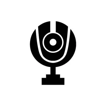 Web camera icon stock vector illustration Ilustração Stock