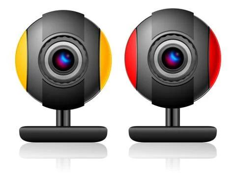 Web camera 스톡 일러스트