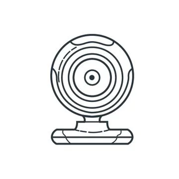 Web Camera 스톡 일러스트