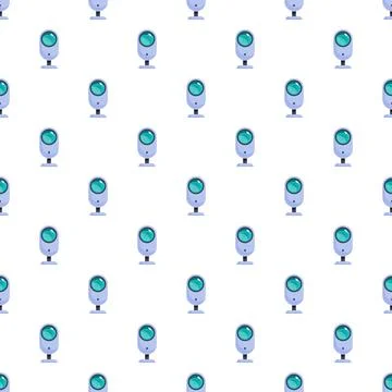 Web camera pattern for video communication technology Stock Illustration