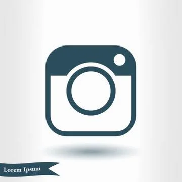 Web camera symbol. Illustrazione stock