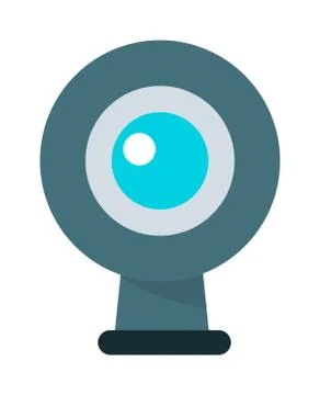 Web camera vector illustration Stockillustratie