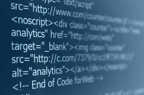 Web code 스톡 사진