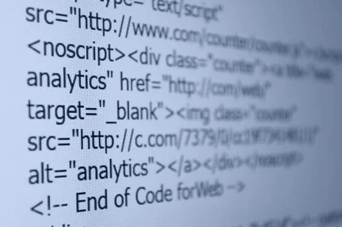 Web code Stock Photos