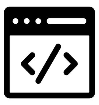 Web Coding Vector Stock-Illustration