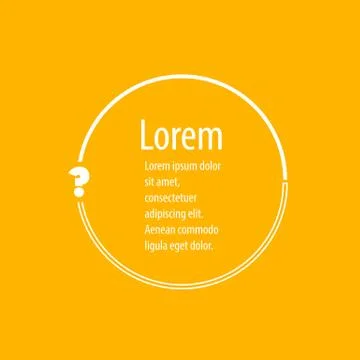 Web colored question mark icon Stock Illustration