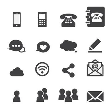 Web communication Stock Illustration