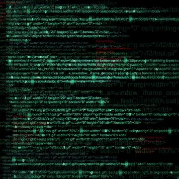 Web Computer Code Abstract Background Stock Illustration