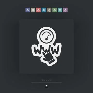 Web connection icon イラスト素材