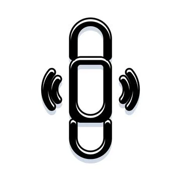 Web connectivity icon illustrating digital bond integration Stock Illustration