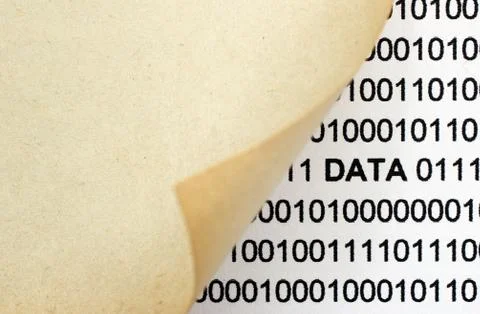 Web data concept Foto stock