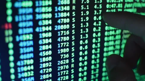 Web data developer coding and programming a web software Stock Footage 201595703