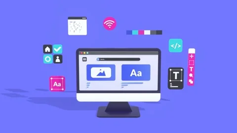 Web Design and Development Animation for UX and Optimization Concepts. 스톡 동영상 312534711