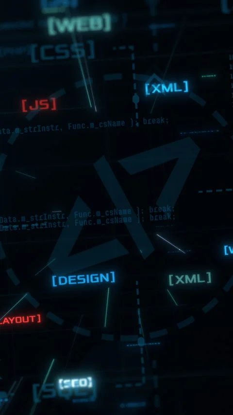 Web design and development concept Stock Footage 301513507