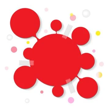 Web design bubble Stock Illustration