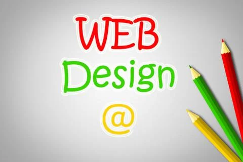 Web design concept Stock-Illustration