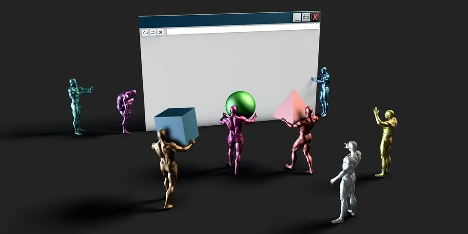 Web Design Concept Stock Illustration