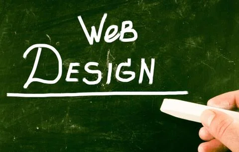 Web design concept Stock Photos