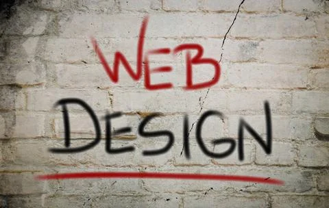Web Design Concept Web Design Concept Copyright: xZoonar.com/KrasimiraxNev... 스톡 사진