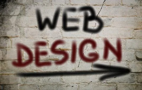 Web Design Concept Web Design Concept ,model released, Symbolfoto Copyrigh... Stock Photos