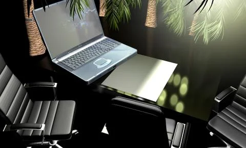 Web design daily routine illustration Stock Illustration