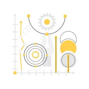 Web design development 스톡 일러스트