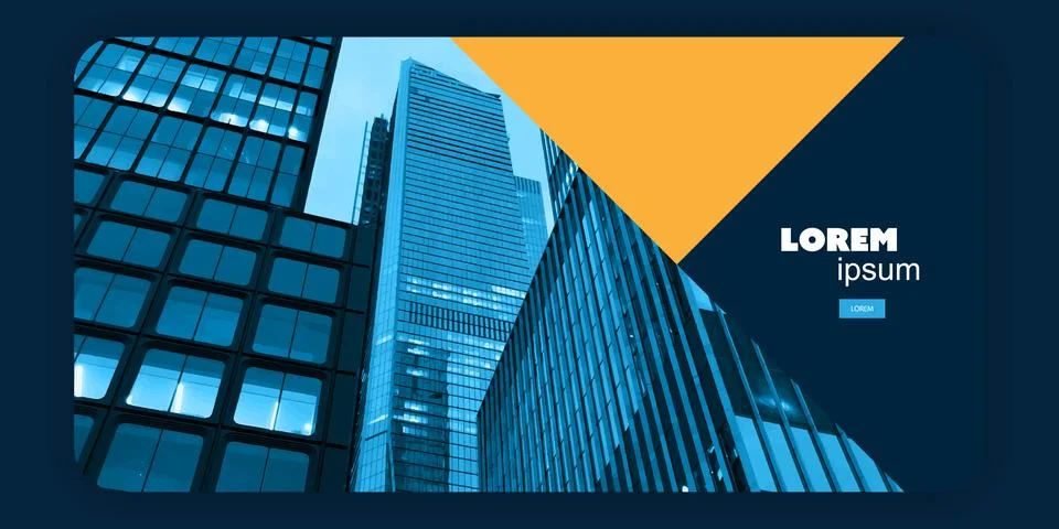 Web Design Elements - Header or Banner, Multi Purpose Design Template with .. Illustrazione stock