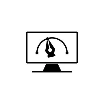 Web Design Flat Vector Icon Stock Illustration