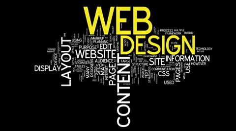 Web Design Stock Footage 8918862