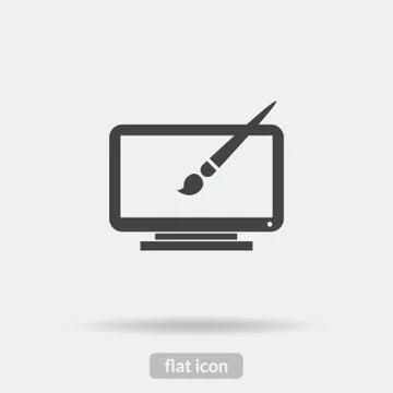 Web design icon, Black vector is type EPS10 Illustrazione stock