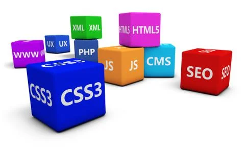 Web Design Stock Illustration