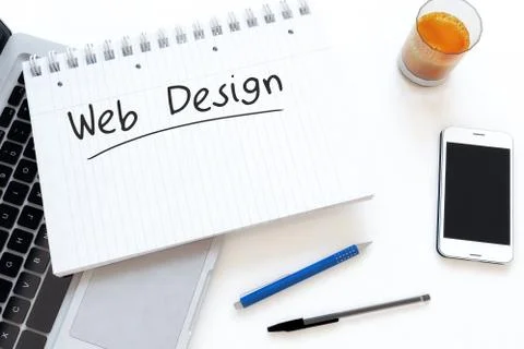 Web Design Stock-Illustration