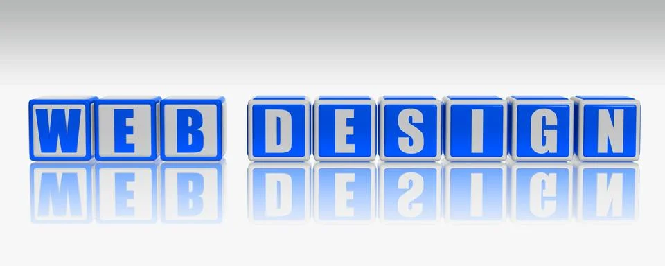 Web design Stock Illustration