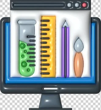 Web design Stock Illustration