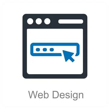 Web Design Stock Illustration