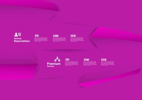 Web design, infographics Stock Illustration