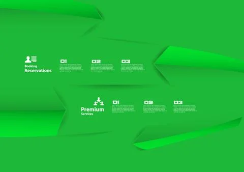 Web design, infographics Stock Illustration