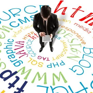Web design 库存照片