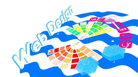 Web Design - Print - Animation (HD) Видео 7736549