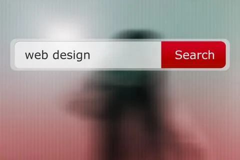 Web design search bar image Stock Illustration