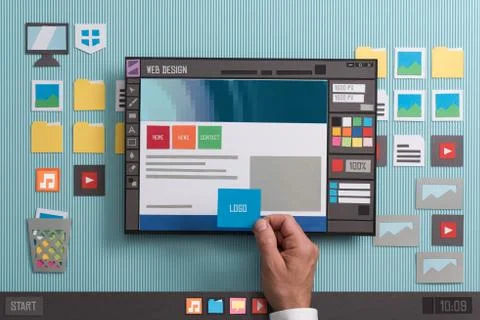 Web design software Фото