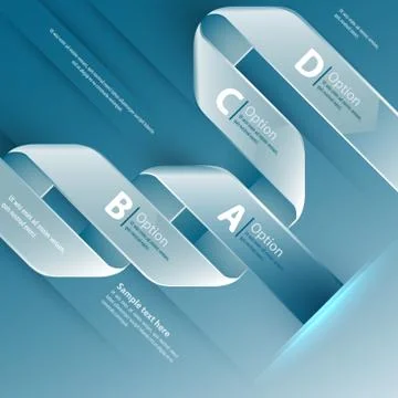 Web design template. Vector illustration use for business presentation. Stock Illustration