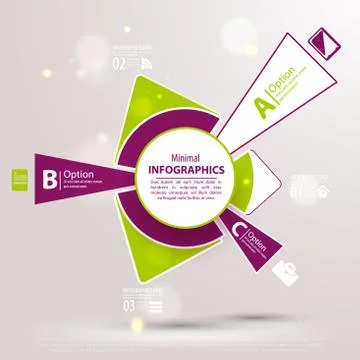 Web design template. Vector illustration for your business presentation. イラスト素材